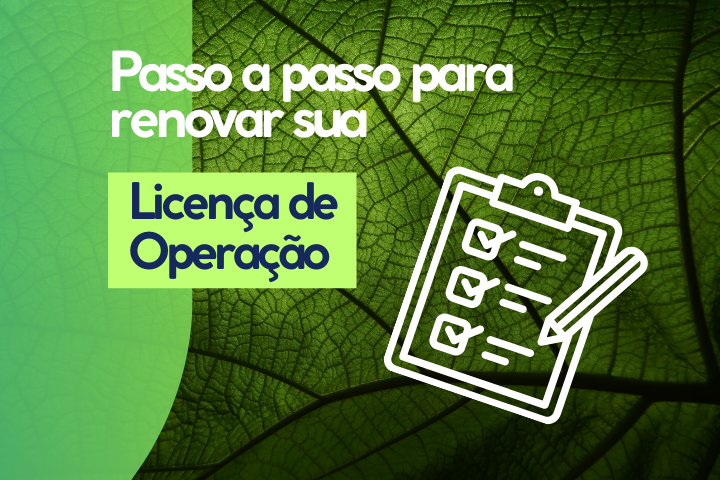 renovar a licença de operação