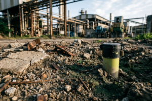 Área contaminada em São Paulo