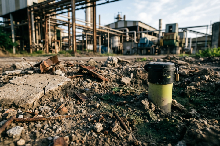Área contaminada em São Paulo